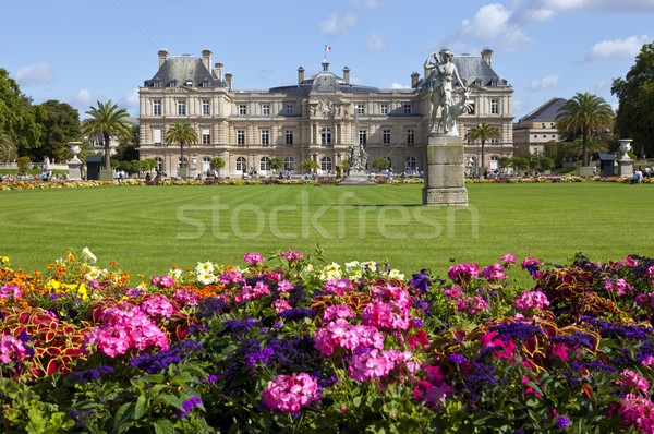 Luxembourg Palace in Jardin du Luxembourg in Paris Stock photo © chrisdorney