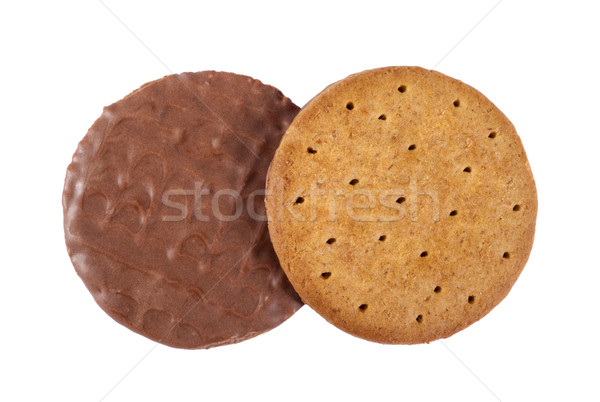 Chocolate Digestive Biscuit Stock photo © chrisdorney