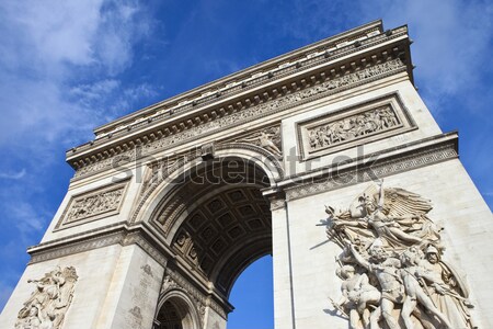 Arc de Triomphe in Paris Stock photo © chrisdorney