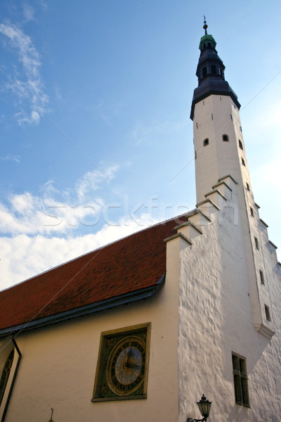 Church of the Holy Ghost in Tallinn Stock photo © chrisdorney