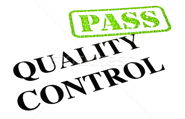 Passing Quality Control Stock photo © chrisdorney