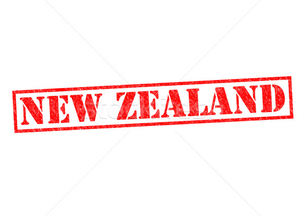 Foto stock: Nova · Zelândia · branco · férias · botão · cultura