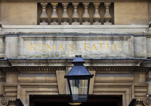 Roman Baths in Bath Stock photo © chrisdorney