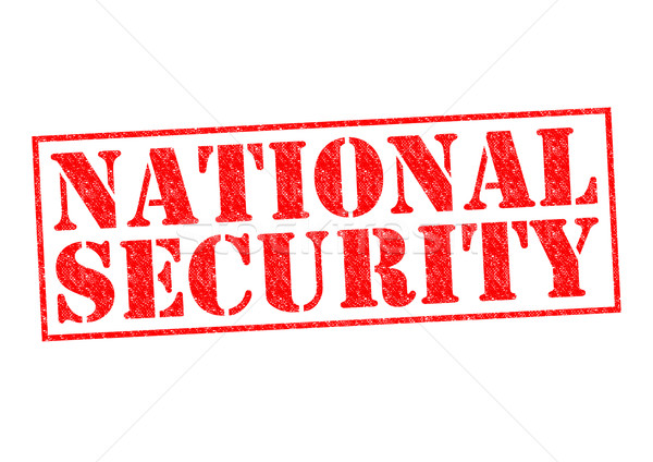 NATIONAL SECURITY Stock photo © chrisdorney