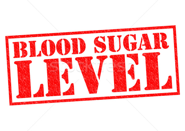 Bloed suiker niveau Rood witte Stockfoto © chrisdorney