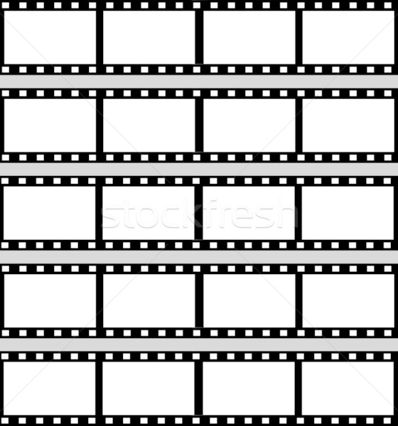 Film lap 35mm terv mozi fekete Stock fotó © chrisdorney