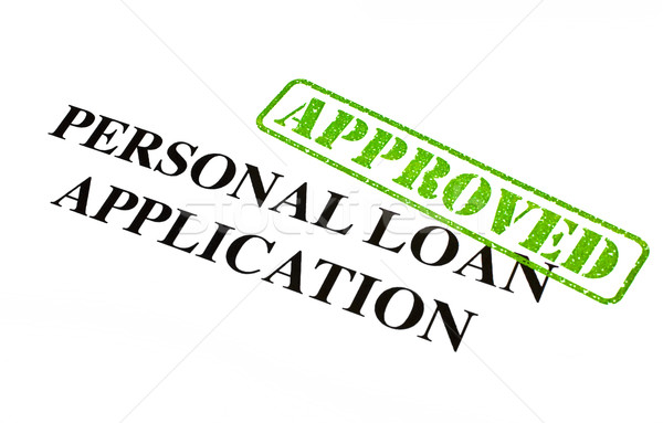 Personal Loan Application APPROVED Stock photo © chrisdorney