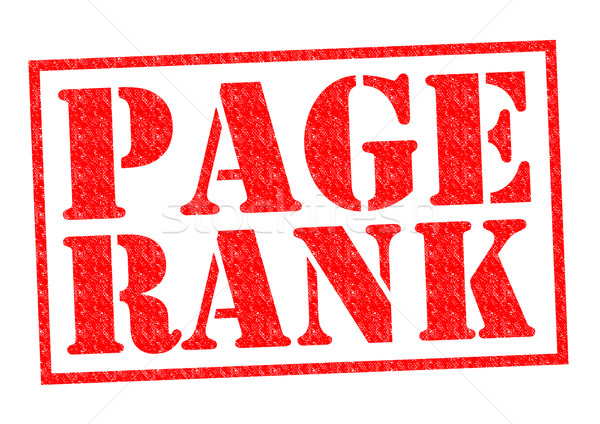 PAGE RANK Stock photo © chrisdorney