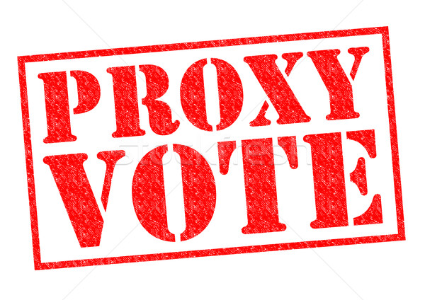 PROXY VOTE Stock photo © chrisdorney
