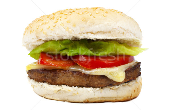 Hamburger Stock photo © chrisdorney