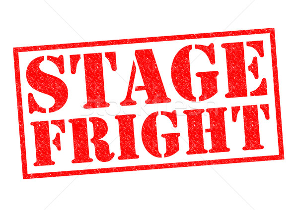 ストックフォト: ステージ · 恐怖 · 赤 · 白 · コンサート