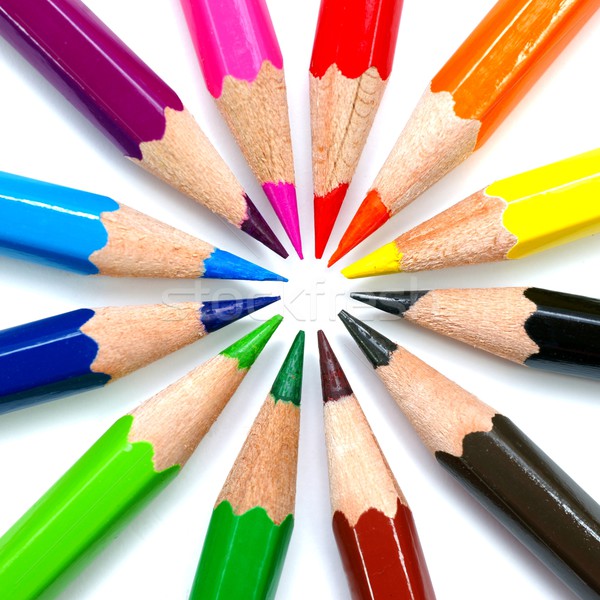 Colored pencils Stock photo © ChrisJung