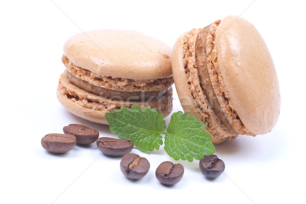Coffee macaroon Stock photo © ChrisJung