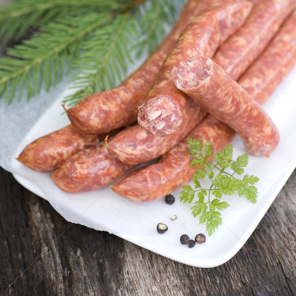 Sausage Stock photo © ChrisJung