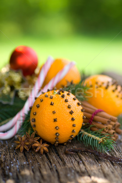 Arancione celebrazione aroma sentimento profumo biglietto d'auguri Foto d'archivio © ChrisJung