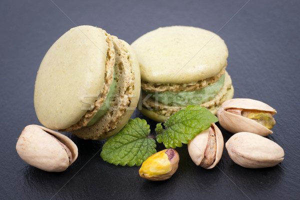 Pistachio Macaroon Stock photo © ChrisJung