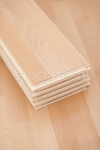 Stock photo: Parquet flooring