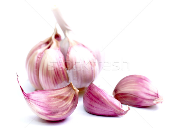 Fresh garlic Stock photo © ChrisJung