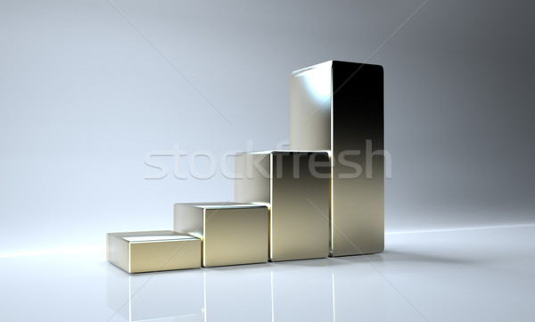 3d graph Stock photo © chrisroll