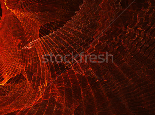 Abstrato futurista fractal textura luz pintar Foto stock © chrisroll
