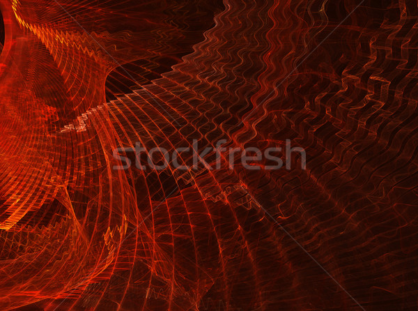 Foto stock: Abstrato · futurista · fractal · textura · luz · pintar