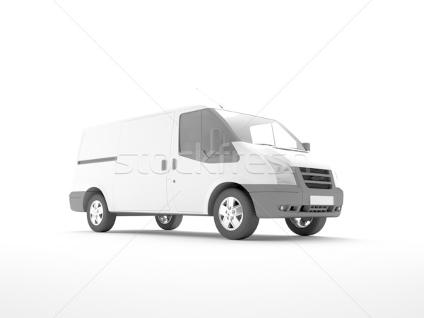 3d van Stock photo © chrisroll