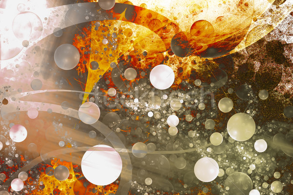 Grunge abstract futuristische fractal textuur licht Stockfoto © chrisroll