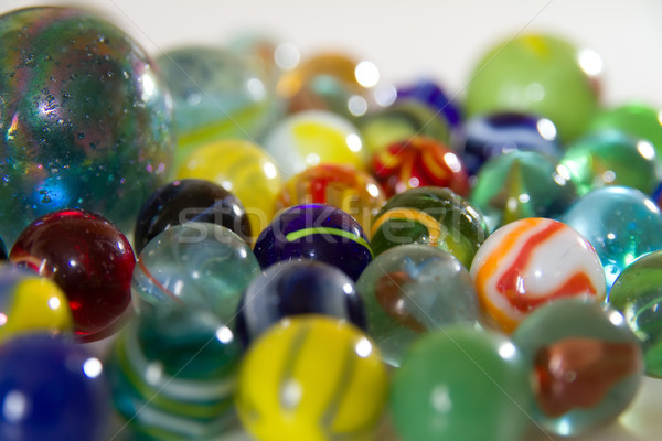 collection of marbles Stock photo © chrisroll