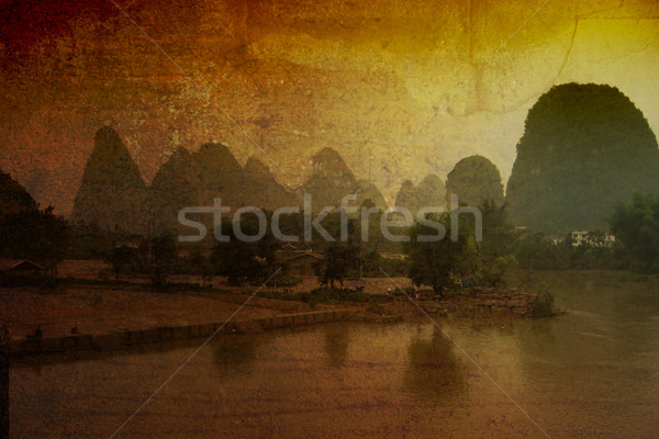 Asian landscape Stock photo © chrisroll