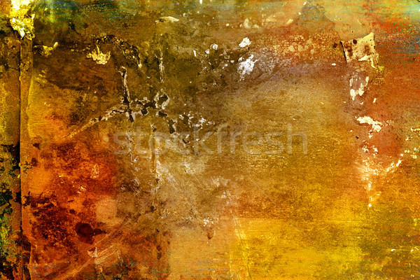 Grunge verf abstract oude textuur muur Stockfoto © chrisroll