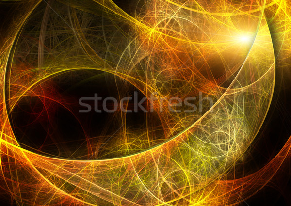 Abstract futuristische fractal textuur licht verf Stockfoto © chrisroll