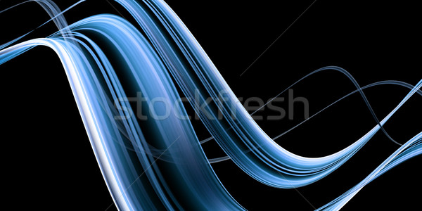 Abstrato azul onda textura luz pintar Foto stock © chrisroll