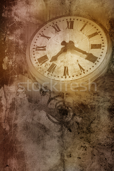 Anciens horloge travaux temps antique nombre [[stock_photo]] © chrisroll