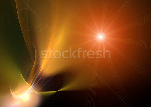 Abstrato textura luz pintar laranja acelerar Foto stock © chrisroll