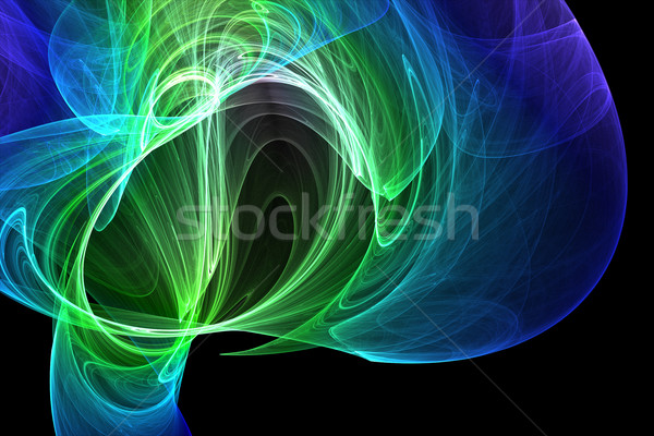 Abstract futuristische fractal textuur licht verf Stockfoto © chrisroll