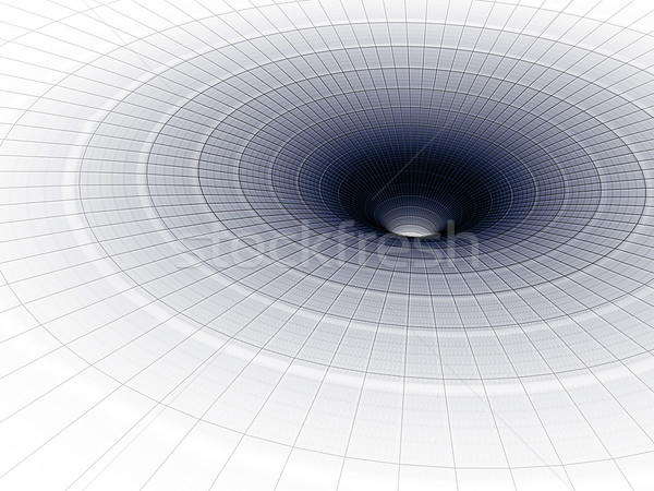 ブラックホール 3D 画像 スペース 旅行 時間 ストックフォト © chrisroll