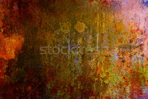 [[stock_photo]]: Grunge · vieux · mur · texture · lumière · art