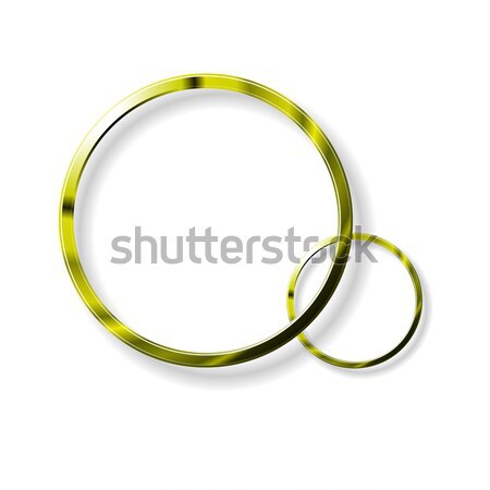 Gold circles Stock photo © christopherhall