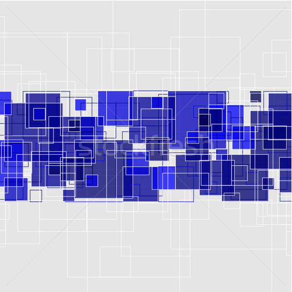 Kareler soyut kare dizayn arka plan kutu Stok fotoğraf © christopherhall