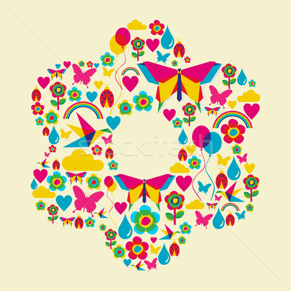 Spring time flower Stock photo © cienpies