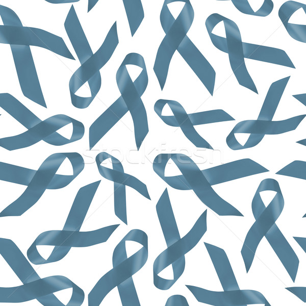 Ovarian cancer seamless pattern with ribbons Stock photo © cienpies