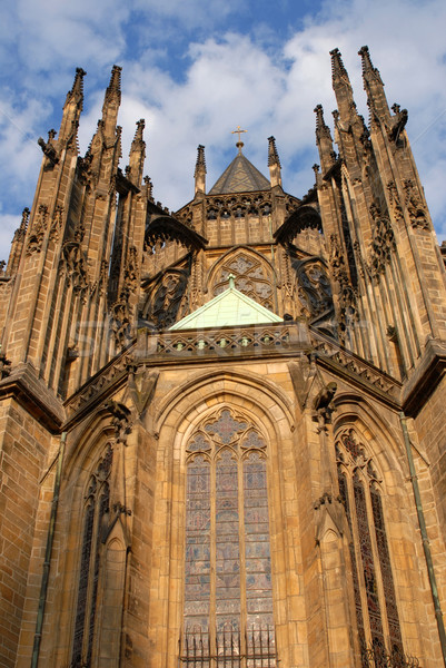 Gothique église up ciel [[stock_photo]] © cienpies