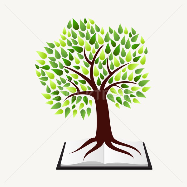 Education concept tree book  Stock photo © cienpies