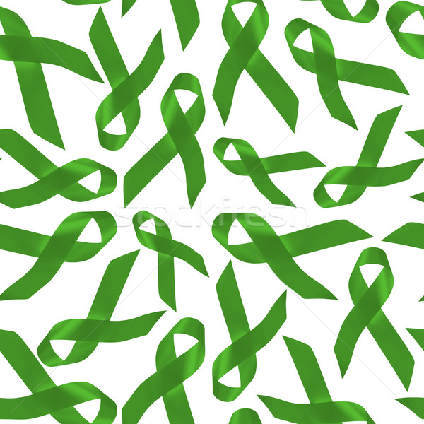 Kidney cancer seamless pattern with ribbons Stock photo © cienpies