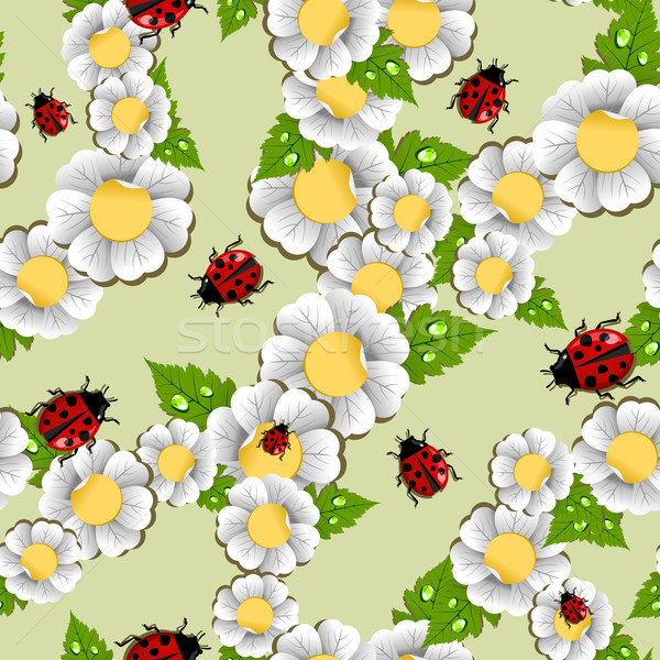 Lucky spring pattern Stock photo © cienpies