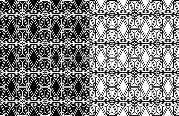 Abstract geometric seamless pattern background Stock photo © cienpies