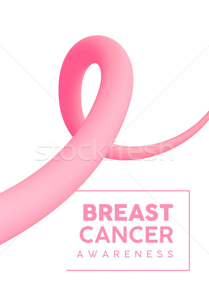 Breast Cancer Awareness pink abstract background Stock photo © cienpies