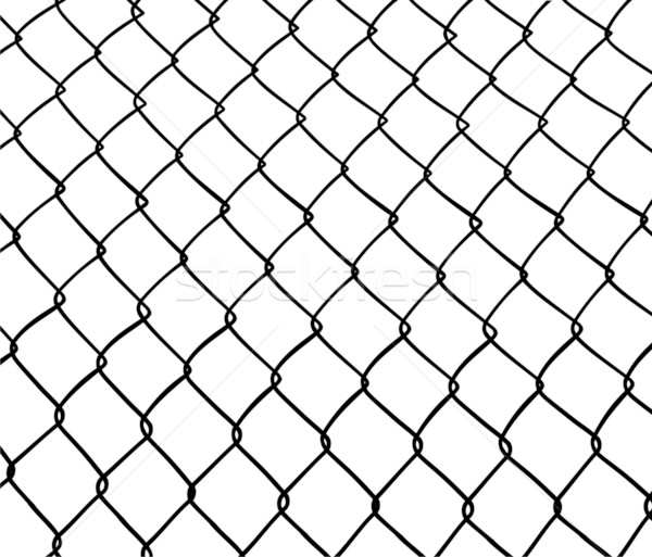Chainlink fence.  Stock photo © cienpies