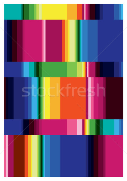 geometric pattern multicolored Stock photo © cienpies