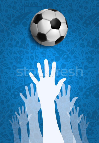 Russia sport event community background Stock photo © cienpies